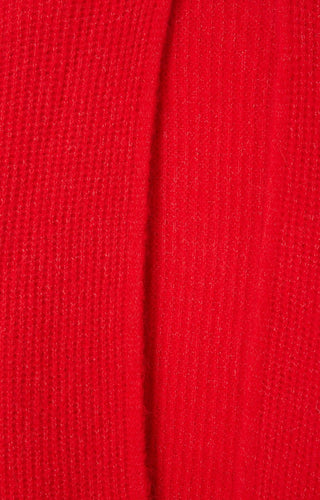 American Vintage Cardigan in Red Melange East - MMJs Fashion