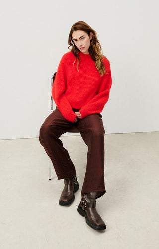 American Vintage Jumper in Red East - MMJs Fashion