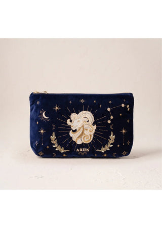 Elizabeth Scarlett Aries Everyday Pouch Navy Blue - MMJs Fashion