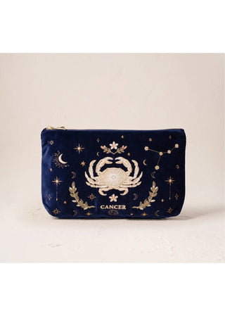 Elizabeth Scarlett Cancer Everyday Pouch Navy Blue - MMJs Fashion