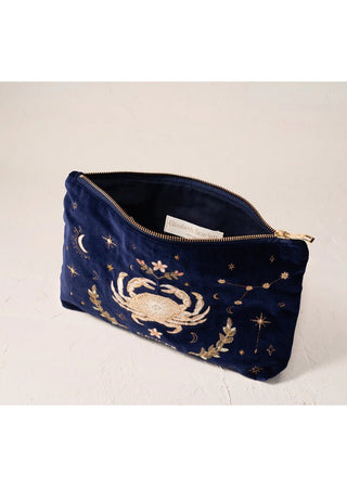 Elizabeth Scarlett Cancer Everyday Pouch Navy Blue - MMJs Fashion