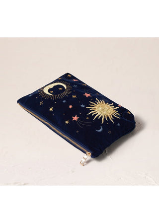 Elizabeth Scarlett Celestial Everyday Pouch Navy Blue - MMJs Fashion