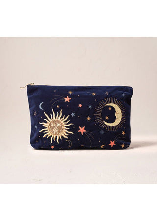 Elizabeth Scarlett Celestial Everyday Pouch Navy Blue - MMJs Fashion