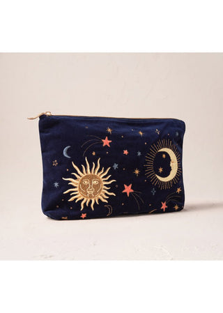 Elizabeth Scarlett Celestial Everyday Pouch Navy Blue - MMJs Fashion