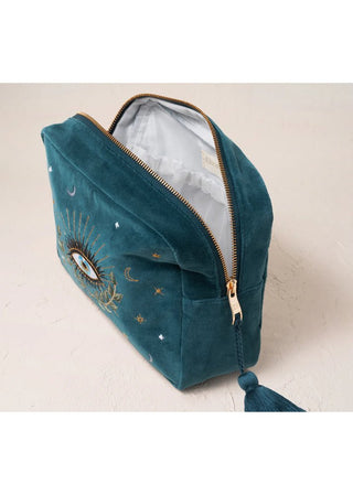 Elizabeth Scarlett Celestial Eye Wash Bag Rich Blue - MMJs Fashion