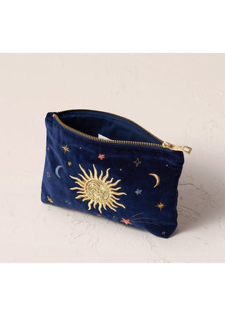 Elizabeth Scarlett Celestial Mini Pouch Navy Blue - MMJs Fashion