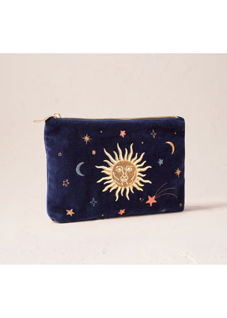 Elizabeth Scarlett Celestial Mini Pouch Navy Blue - MMJs Fashion