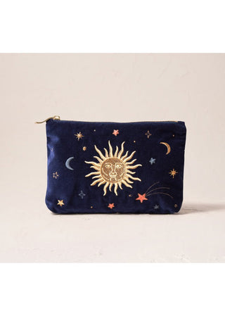 Elizabeth Scarlett Celestial Mini Pouch Navy Blue - MMJs Fashion