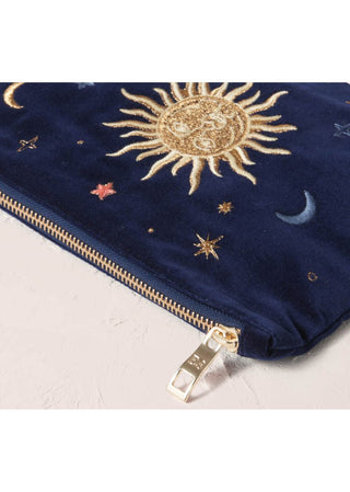 Elizabeth Scarlett Celestial Mini Pouch Navy Blue - MMJs Fashion