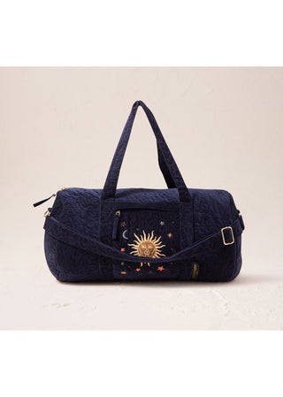 Elizabeth Scarlett Celestial Overnight Bag Navy Blue - MMJs Fashion