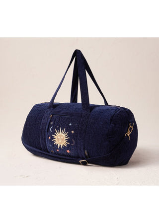 Elizabeth Scarlett Celestial Overnight Bag Navy Blue - MMJs Fashion