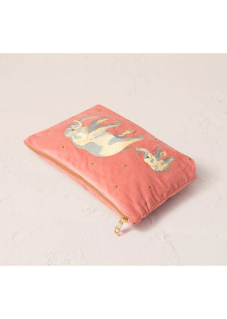 Elizabeth Scarlett Elephant Everyday Pouch Coral Pink - MMJs Fashion