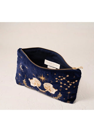 Elizabeth Scarlett Gemini Everyday Pouch Navy Blue - MMJs Fashion