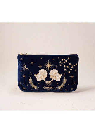 Elizabeth Scarlett Gemini Everyday Pouch Navy Blue - MMJs Fashion