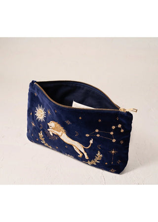 Elizabeth Scarlett Leo Everyday Pouch Navy Blue - MMJs Fashion