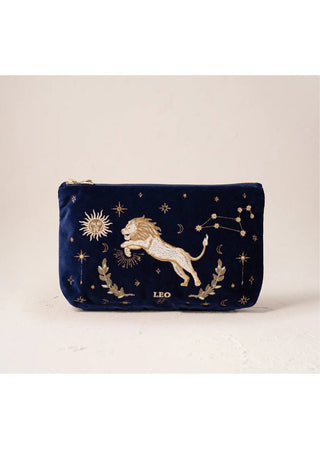 Elizabeth Scarlett Leo Everyday Pouch Navy Blue - MMJs Fashion