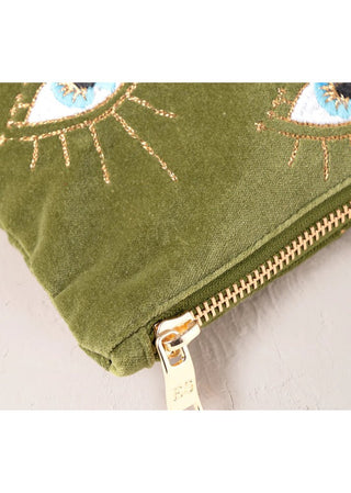 Elizabeth Scarlett Mystical Eye Everyday Pouch Garden Green - MMJs Fashion