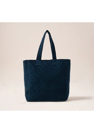 Elizabeth Scarlett Mystical Eye Tote Bag Ink Blue - MMJs Fashion