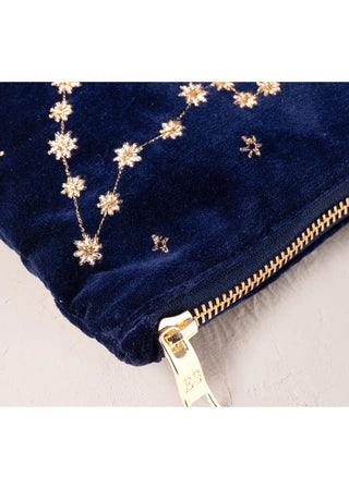 Elizabeth Scarlett Pisces Everyday Pouch Navy Blue - MMJs Fashion