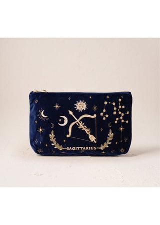 Elizabeth Scarlett Sagittarius Everyday Pouch Navy Blue - MMJs Fashion