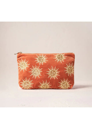 Elizabeth Scarlett Sun Goddess Everyday Pouch Rust Orange - MMJs Fashion