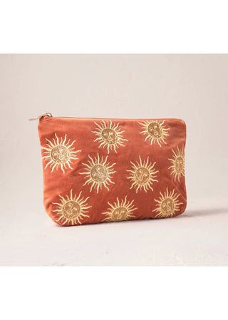 Elizabeth Scarlett Sun Goddess Everyday Pouch Rust Orange - MMJs Fashion