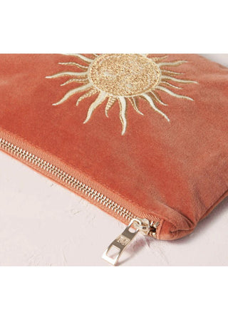 Elizabeth Scarlett Sun Goddess Mini Pouch Rust Orange - MMJs Fashion