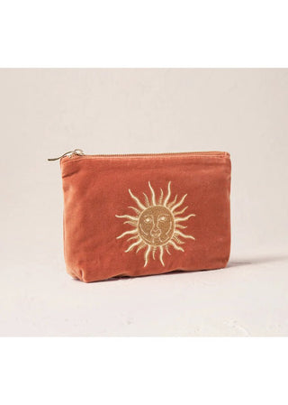 Elizabeth Scarlett Sun Goddess Mini Pouch Rust Orange - MMJs Fashion