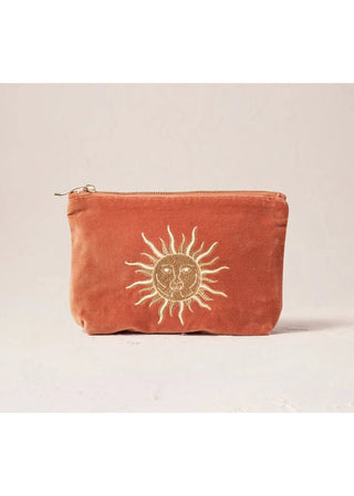 Elizabeth Scarlett Sun Goddess Mini Pouch Rust Orange - MMJs Fashion