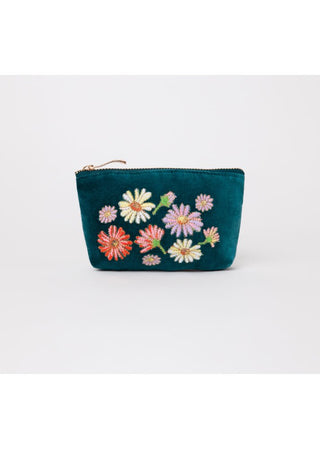 Elizabeth Scarlett Wildflower Coin Purse Blue - MMJs Fashion