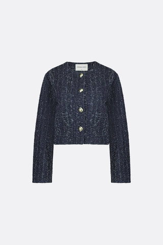 Fabienne Chapot Denim Jacket Blue Davis - MMJs Fashion