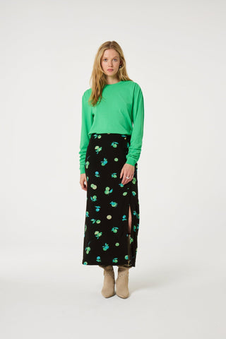 Fabienne Chapot Scrunch Jumper Green Molly - MMJs Fashion