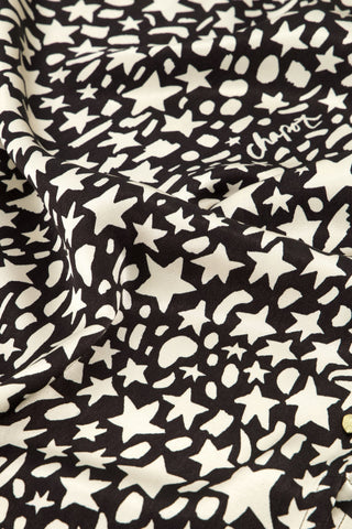 Fabienne Chapot Star Print Skirt Black Cream Laurie - MMJs Fashion