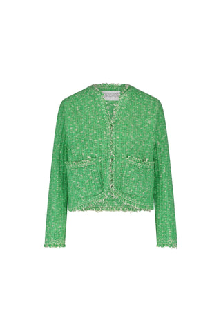 Fabienne Chapot Textured Knit Cardigan Green Joshua - MMJs Fashion