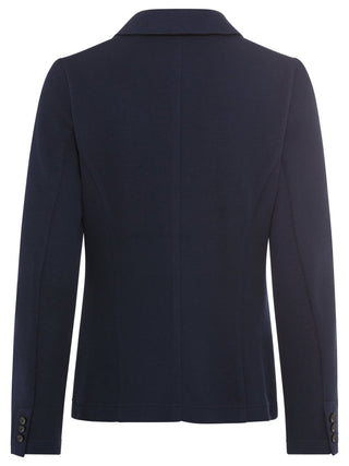 Olsen Blazer with Pockets Navy Blue - MMJs Fashion