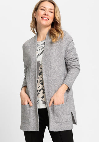 Olsen Cardigan Grey Melange Henny - MMJs Fashion