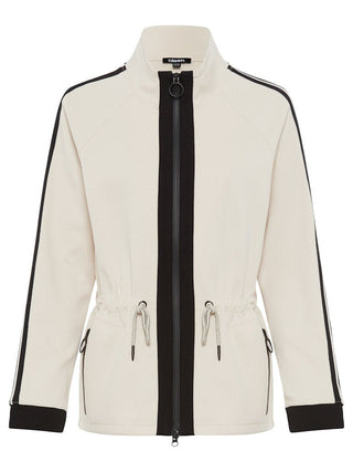 Olsen Jersey Jacket Beige Black Henny Jersey - MMJs Fashion