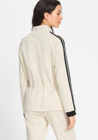 Olsen Jersey Jacket Beige Black Henny Jersey - MMJs Fashion