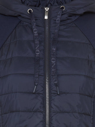 Olsen Jersey Padded Jacket Navy Blue Henny Jersey - MMJs Fashion