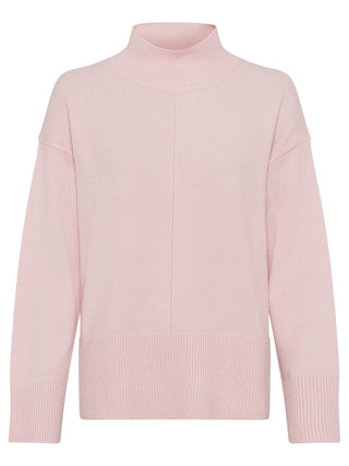 Olsen Turtle Neck Jumper Light Pink Melange Cora - MMJs Fashion