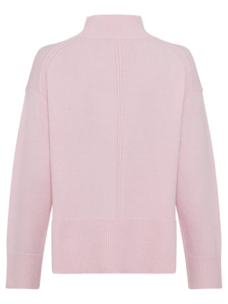 Olsen Turtle Neck Jumper Light Pink Melange Cora - MMJs Fashion