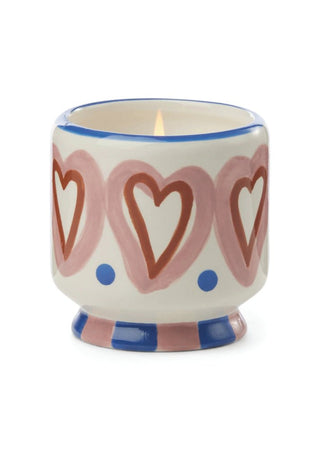 Paddywax A Dopo Hearts Ceramic Candle Rosewood Vanilla - MMJs Fashion