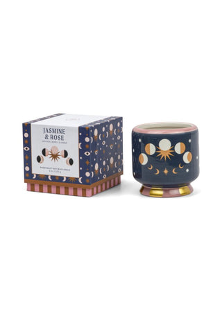 Paddywax A Dopo Moon Phases Ceramic Candle Jasmine Rose - MMJs Fashion