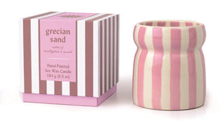 Paddywax Cabana Pink Ceramic Candle Grecian Sand - MMJs Fashion