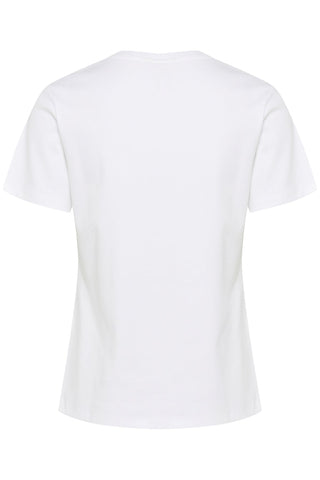 Part Two Cotton T-Shirt White Lenya - MMJs Fashion