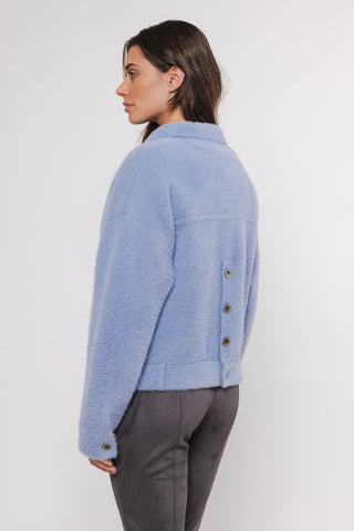 Rino & Pelle Blue Boxy Fit Jacket Bubbly - MMJs Fashion