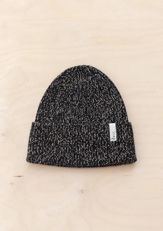 TBCo Cashmere & Merino Beanie Hat Black Fleck - MMJs Fashion