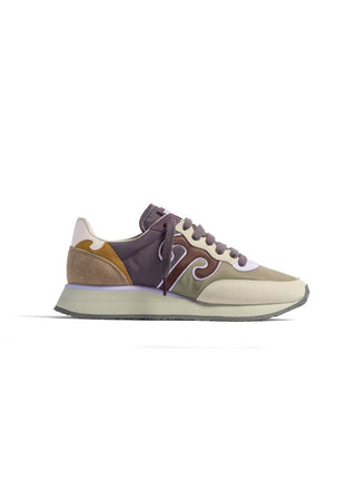 Wushu Ruyi Trainers Beige Purple Master 508 - MMJs Fashion