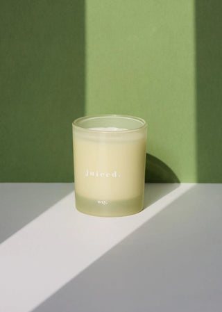 wxy. Juiced 7oz Candle - Lime Avocado & Cucumber Water - MMJs Fashion