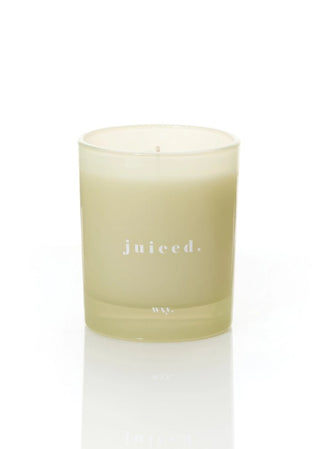 wxy. Juiced 7oz Candle - Lime Avocado & Cucumber Water - MMJs Fashion